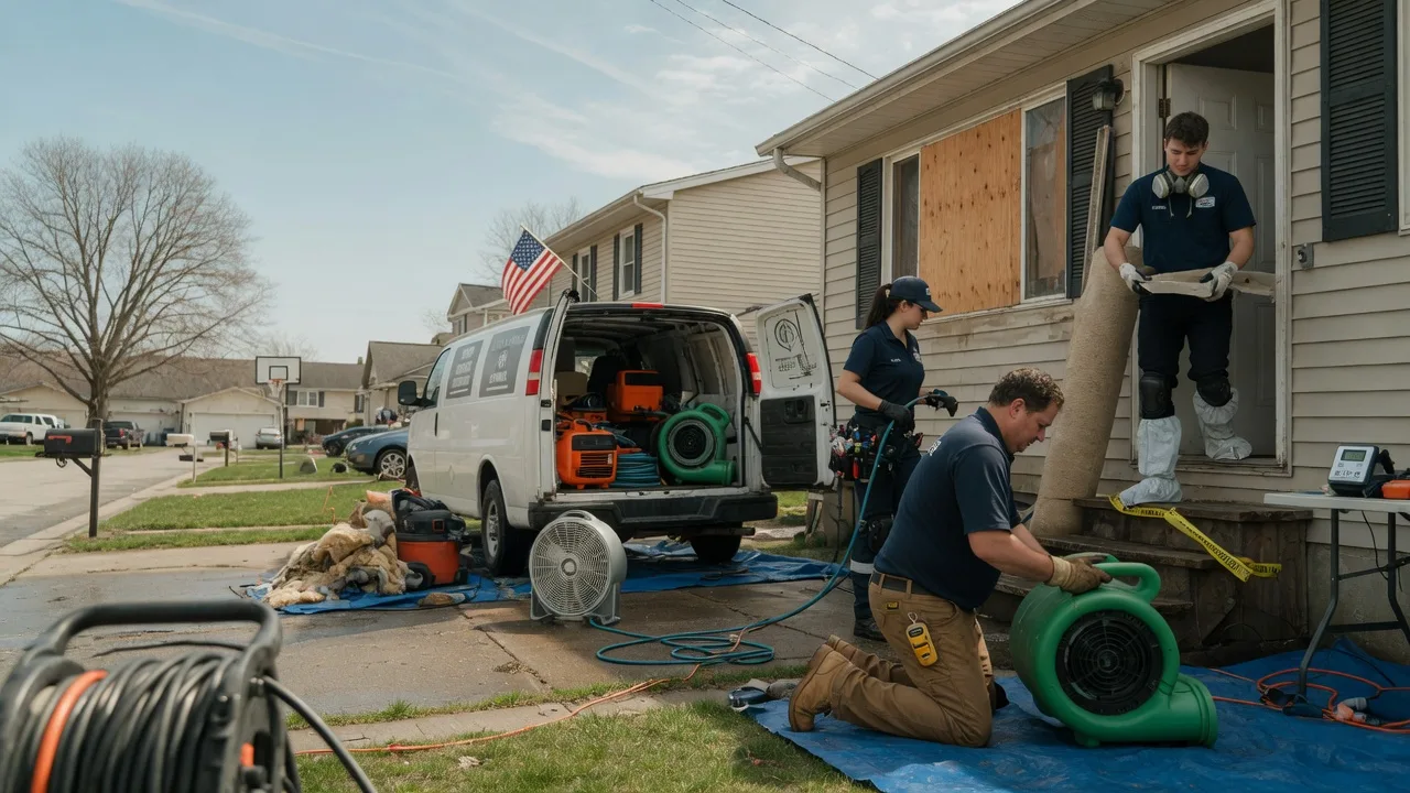 Water Damage Restoration in New Troy, MI near me